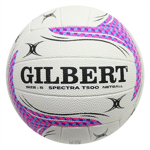 Gilbert Spectra T500 Netball Size 5 White (2024) 29456