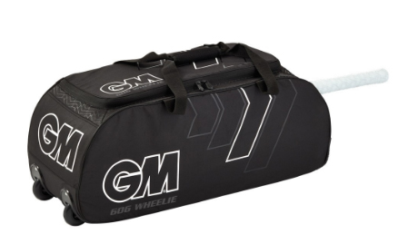 Gunn & Moore 606 Wheelie Cricket Bag (Black/White) 40852001