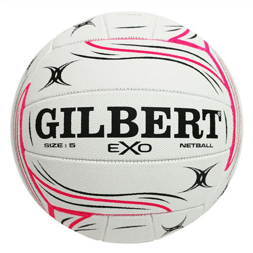 Gilbert Exo Netball Size 4 White 22684