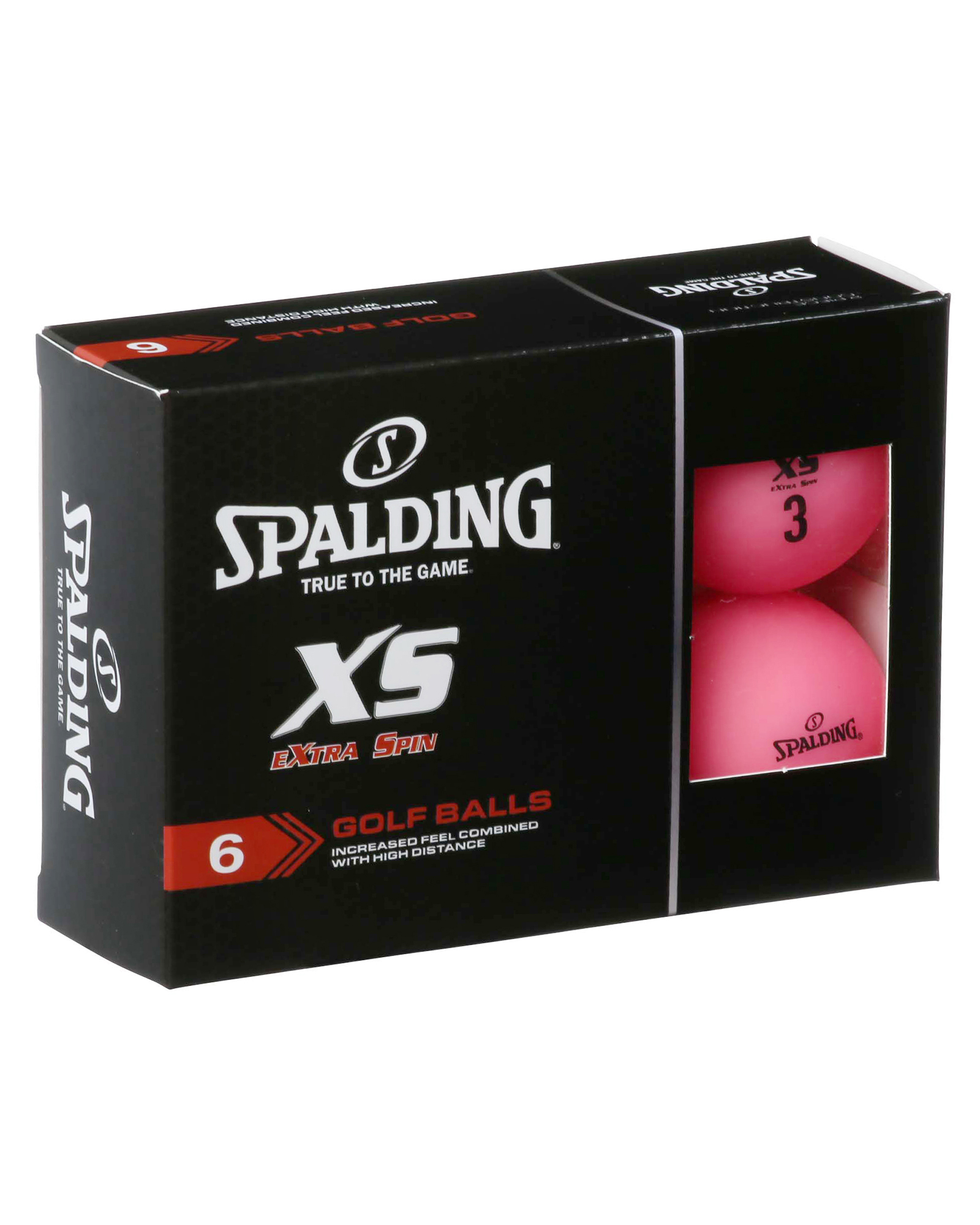 Spalding XS 6 Pack Golf Balls