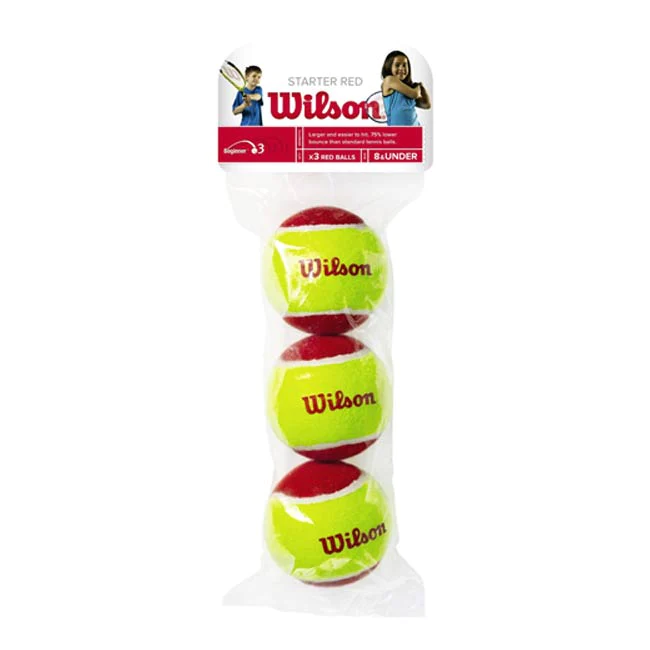 Wilson Red Dot Tennis Balls (3 Pack)