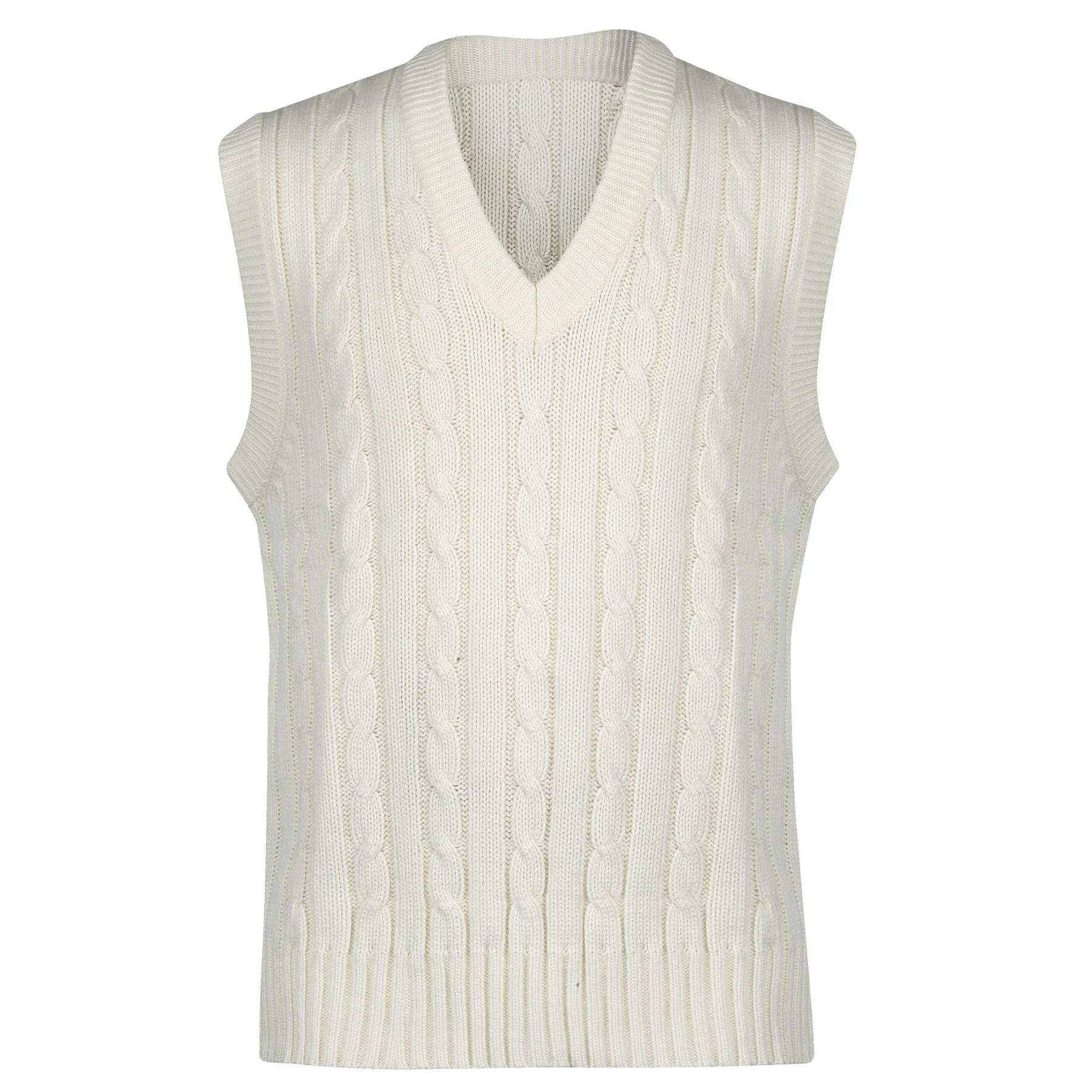 Gray Nicolls Cricket Sleeveless Plain Sweater Adults 11490