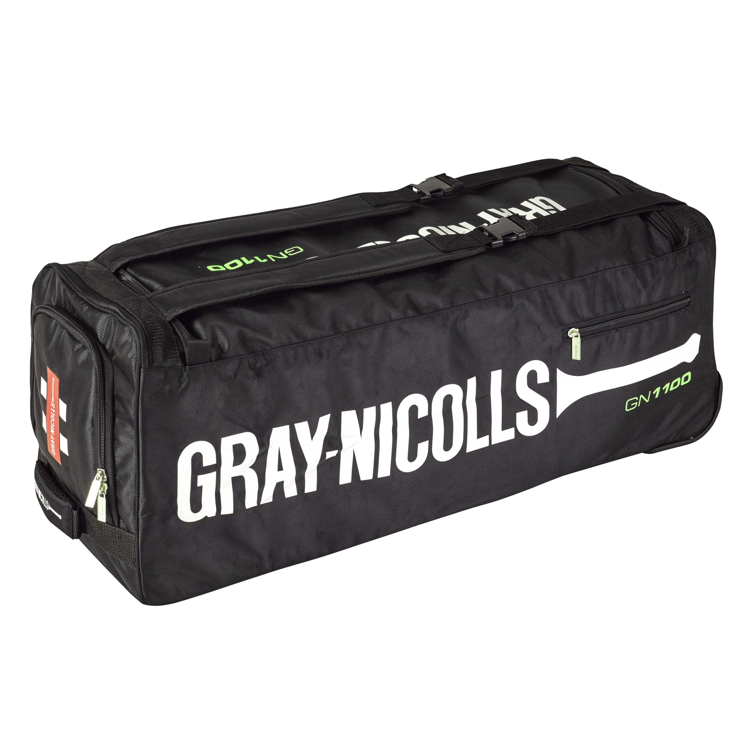 PRE SALE Gray Nicolls GN1100 Wheel Bag – Black/Yellow 30068