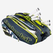 Babolat Racket Holder 12 Pure Aero Grey/Yellow 8G01355