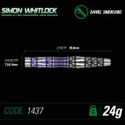 Winmau Simon Whitlock Special Edition Dart Set W1437