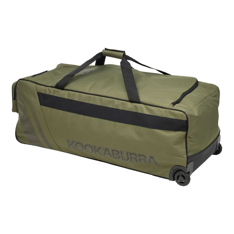 Kookaburra Pro 2.0 Wheelie Bag – Army Green/Black 3S15023