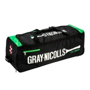 Gray Nicolls GN1200 Wheel Bag – Black/Green 26157