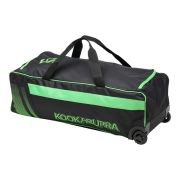 Kookaburra Pro 4.0 Wheelie Bag – Black/Lime 3S15041