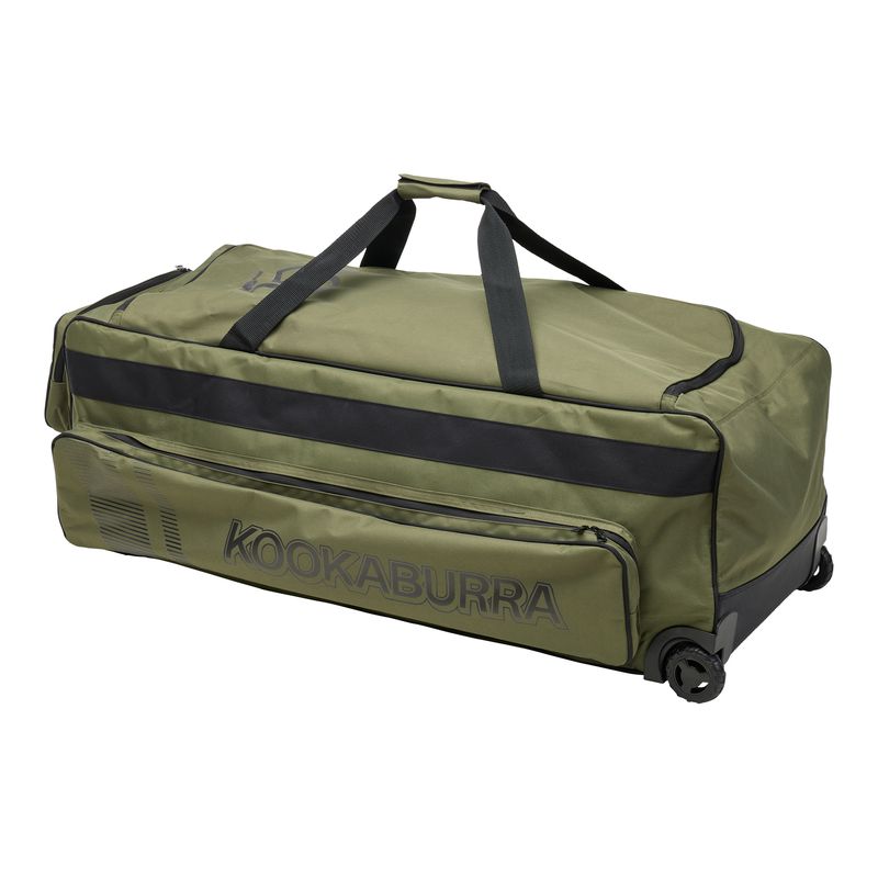 Kookaburra Pro 1.0 Wheelie Bag – Army Green/Black 3S15013