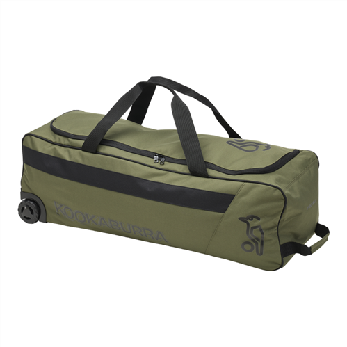 Kookaburra Pro 5.0 Wheelie Bag – Khaki/Black 3S15053
