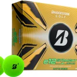 Bridgestonee12StraightMatteGreenGolfBalls2025.webp