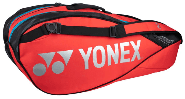 Yonex Pro Racquet Bag 6 Pack Tango Red 28859