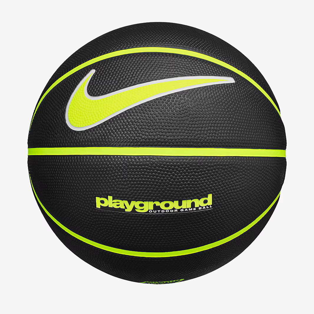 Nike Everyday Playground Basketball Black/Volt/White/Volt