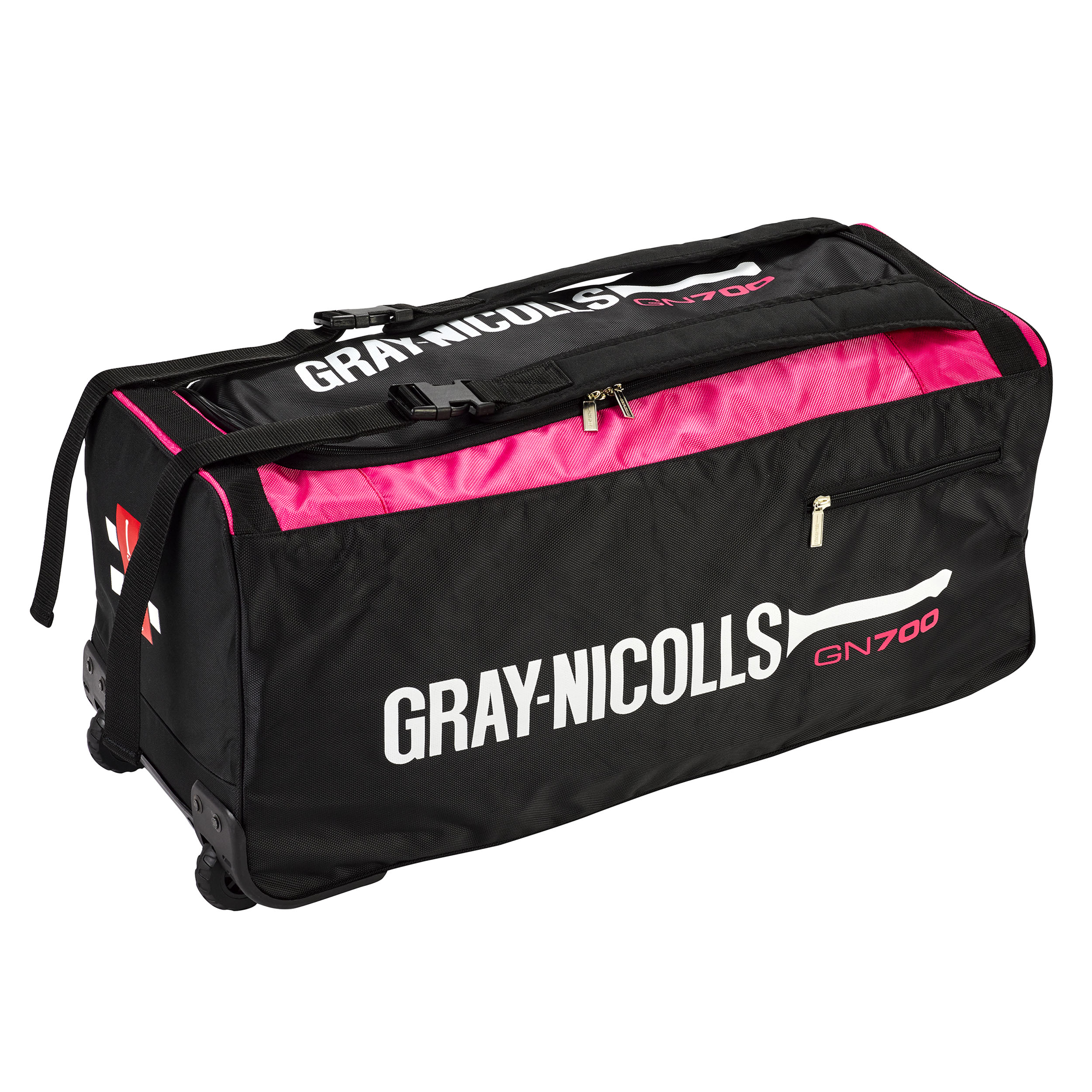 Gray Nicolls GN700 Wheel Bag – Black/Pink 26158