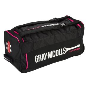 Gray Nicolls GN700 Wheel Bag - Black/Pink 26158